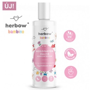 Herbow bambino 2in1 mosóparfüm öblítő koncentrátum gyümölcsös kert 200 ml