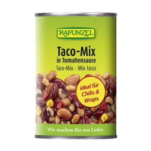 Rapunzel Taco mix bab-paprika-kukorica konzerv BIO 400g