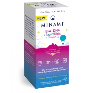 Morepa Minami epa+dha liquid kids+vitamin d3 étrendkiegészítő 100 ml