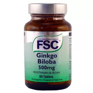 FSC Ginkgo Biloba 500mg, 60db