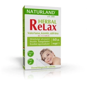 Naturland herbal relax étrend-kiegészítő tabletta 60 db