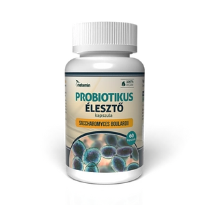 Netamin Probiotikus élesztő kapszula, 60db