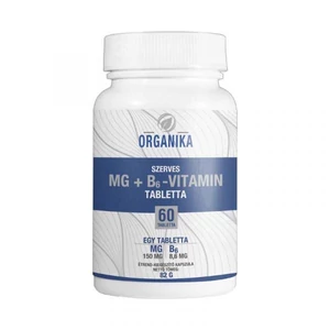 Organika szerves mg+b6-vitamin tabletta 60 db