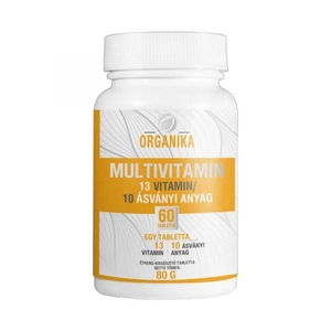 Organika multivitamin tabletta 60 db