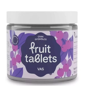 Vitaking Fruit tablets Vas tabletta, 130db