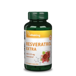 Vitaking Rezveratrol Extra kapszula 125mg, 90db