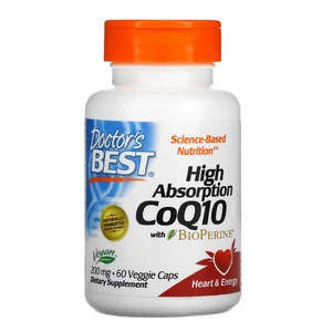 Doctor's Best CoQ10 BioPerine-nel 200 mg, 60db