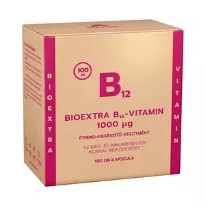 Bioextra b12-vitamin 1000 µg kapszula 100 db