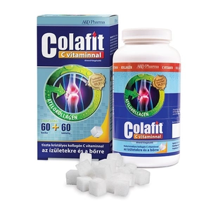 Colafit Tiszta Kristályos Kollagén C-Vitaminnal 60+60db