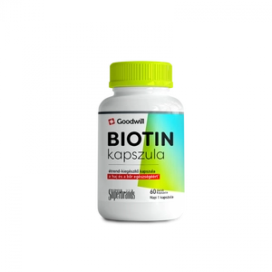 Goodwill Biotin Étrend-Kiegészítő Kapszula 60 db