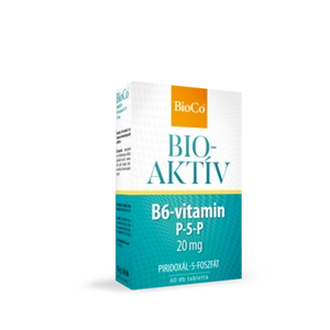Bioco bioaktív b6-vitamin p-5-p 20mg tabletta 60 db