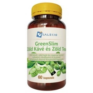 Greenslim Zöld Kávé És Zöld Tea 550Mg Kapszula 60db
