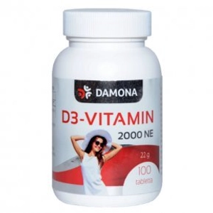 Damona D3-Vitamin 2000Ne Tabletta 100db