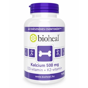 Bioheal Kalcium+D3+K2 Vitamin Tabletta 70db