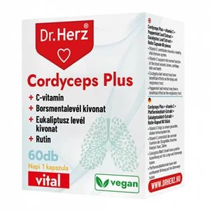 Dr. Herz Cordyceps Plus + C-vitamin 60 db kapszula