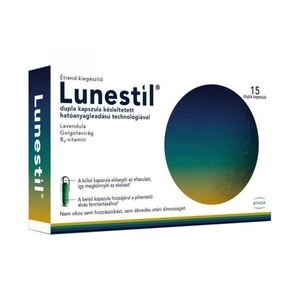 Lunestil dupla étrend-kiegészítő kapszula 15 db