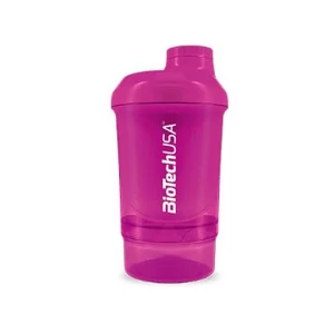 BioTech Keverőpalack Wave+ Nano 300ml (+150ml) magenta