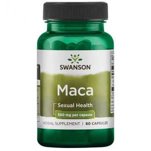 Swanson Maca gyökér kivonat 500 mg, 60 db kapszula