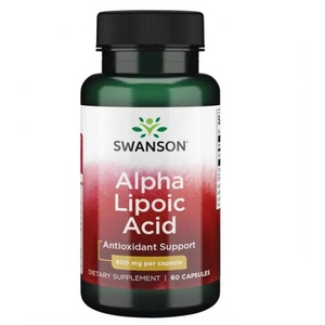 Swanson Alpha Lipoic Acid Kapszula, 60 db