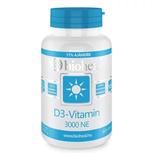 Bioheal D3-vitamin 3000NE, 70 db