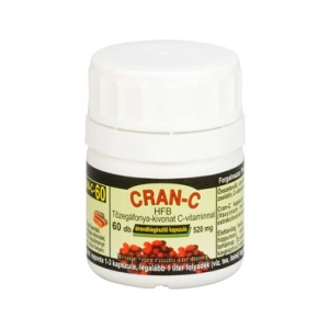 CRAN-C / HFB - Tőzegáfonya-kivonat C-vitaminnal, 60 kapszula