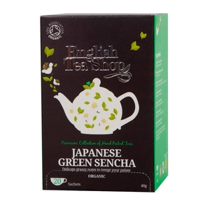ETS bio Japán zöld sencha tea, 20 filter
