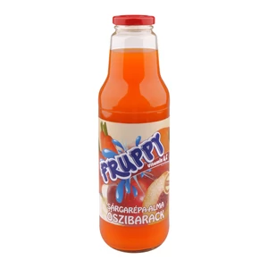 Fruppy ital, 750 ml - Sárgarépa-őszibarack-alma