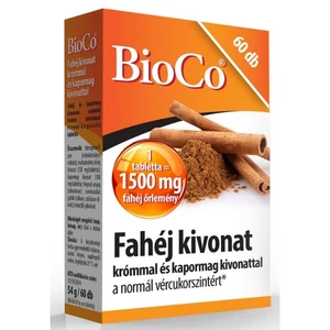 BioCo Fahéj kivonat, 60 db tabletta