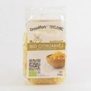 Greenmark Bio Kandírozott Citromhéj 100 g