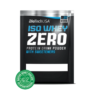 BioTech Iso Whey ZERO Lactose Free fehérje készítmény, Tiramisu ízesítés, 25 g