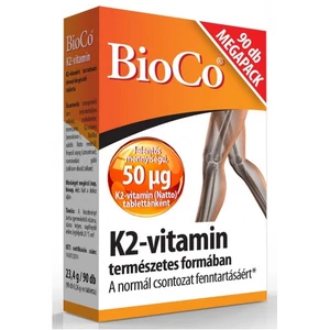 BioCo K2-vitamin 50 µg, 90 db tabletta