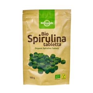 Biorganik Bio Spirulina Tabletta, 100 g