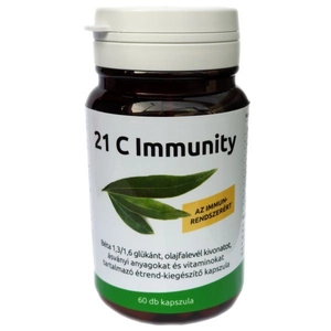 REG Program - 21C Immunity Béta-glükán, 60 db