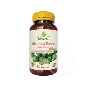Biomenü bio rhodiola rosea 500 mg kapszula 60 db