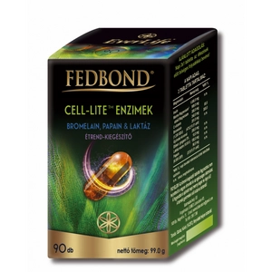Fedbond Cell-Lite enzimek tabletta cellulitisz ellen, 90 db