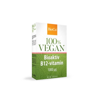 Bioco Vegán Bioaktív B12-Vitamin tabletta, 90 db
