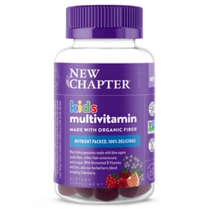 New Chapter Kids Multivitamin, gumivitamin, 60 db