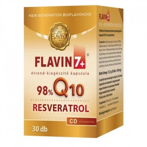 Flavin 7 Q10 + Rezveratrol, 30 db