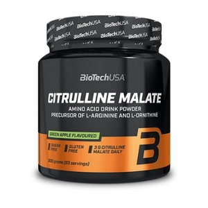 BioTech Citrulline Malate - zöldalma, 300 g