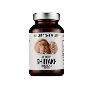 Mushrooms4life Organikus Shiitake gomba kapszula 500mg 60db