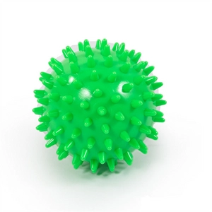 Vivamax Tüskés masszírozó labda 9 cm (zöld) GYVTMLZ