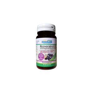 Nutrilab rezveratrol kapszula 150 mg, 30 db