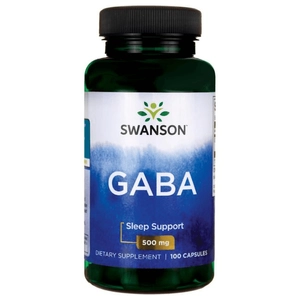 Swanson Gaba 500 mg, 100 db