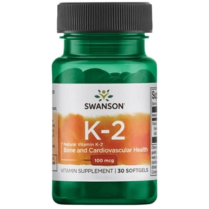 Swanson K2 Vitamin 100 mcg, 30 db