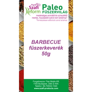 Szafi Reform Paleo Barbecue fűszerkeverék, 50 g