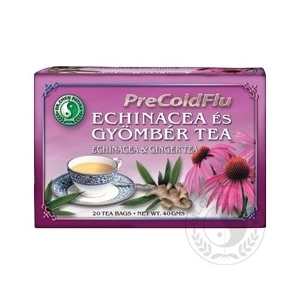 Dr. Chen PreColdFlu Echinacea és gyömbér tea, 20 filter