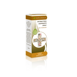 Aromax Antibacteria Légfrissítő spray - citrom-fahéj-szegfűszeg 20 ml