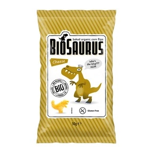 Biopont biosaurus bio kukoricás snack, sajtos, 50 g