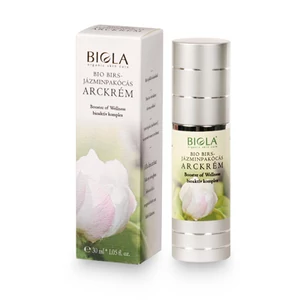 Biola bio Birs-jázminpakócás nappali arckrém száraz bőrre, 30 ml