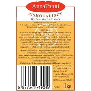AnnaPanni gluténmentes piskótaliszt, 1000 g